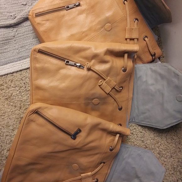 ONE LEFT at this price Boho Leather Backpack - Picture 16 of 16